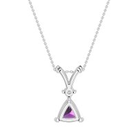 Triangle Double Loop Necklace