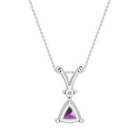 Triangle Double Loop Necklace