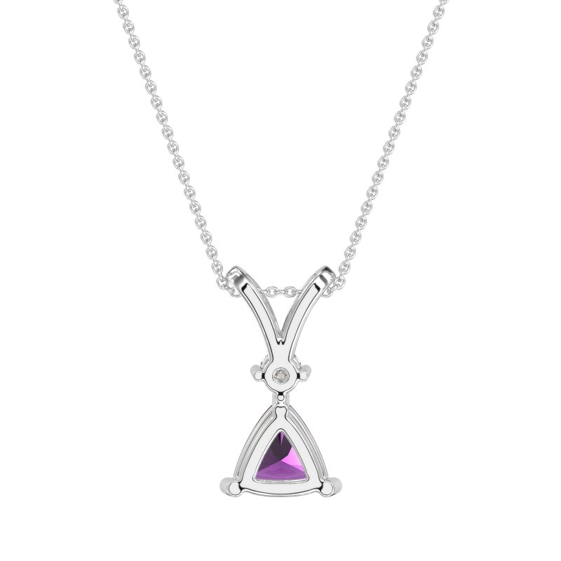 Triangle Double Loop Necklace