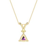 Triangle Double Loop Necklace