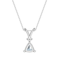 Triangle Double Loop Necklace