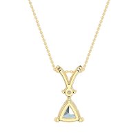 Triangle Double Loop Necklace
