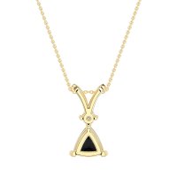 Triangle Double Loop Necklace