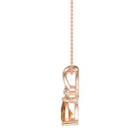 Triangle Double Loop Necklace
