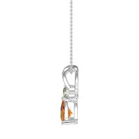 Triangle Double Loop Necklace