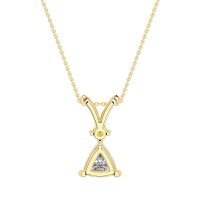 Triangle Double Loop Necklace