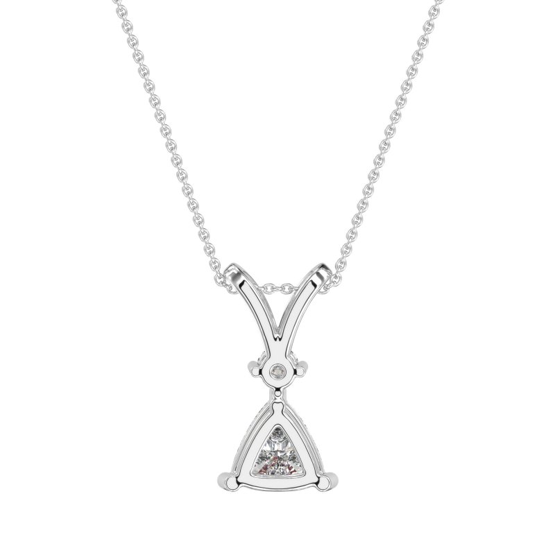 Triangle Double Loop Necklace