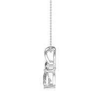 Triangle Double Loop Necklace
