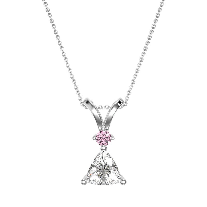 Triangle Double Loop Necklace