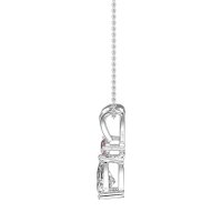 Triangle Double Loop Necklace