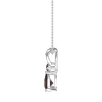 Triangle Double Loop Necklace
