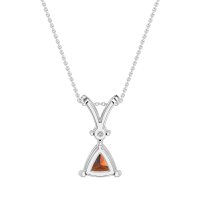 Triangle Double Loop Necklace