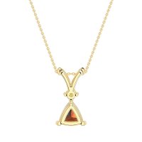 Triangle Double Loop Necklace