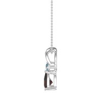 Triangle Double Loop Necklace