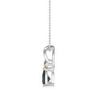 Triangle Double Loop Necklace