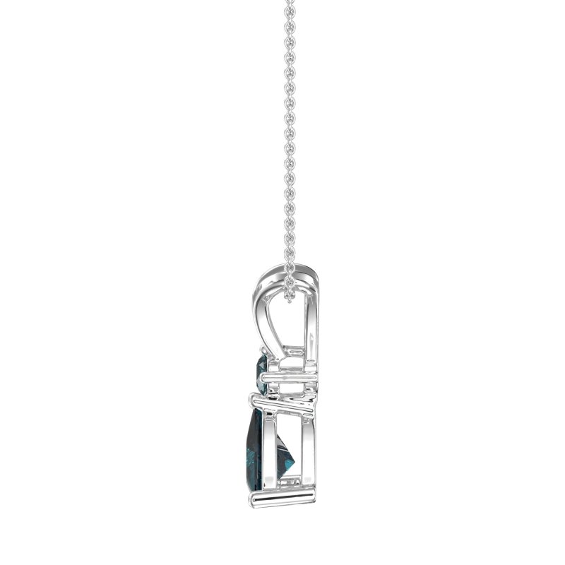 Triangle Double Loop Necklace