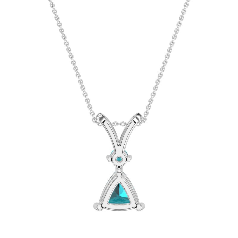 Triangle Double Loop Necklace