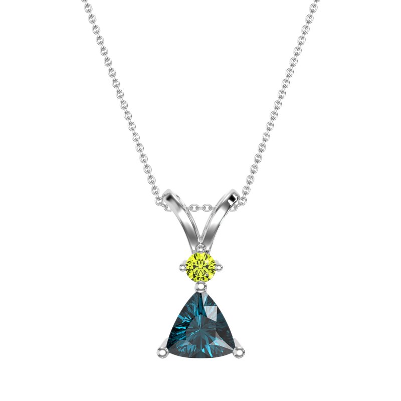 Triangle Double Loop Necklace