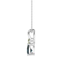 Triangle Double Loop Necklace