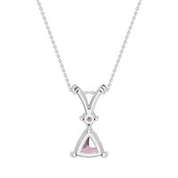 Triangle Double Loop Necklace
