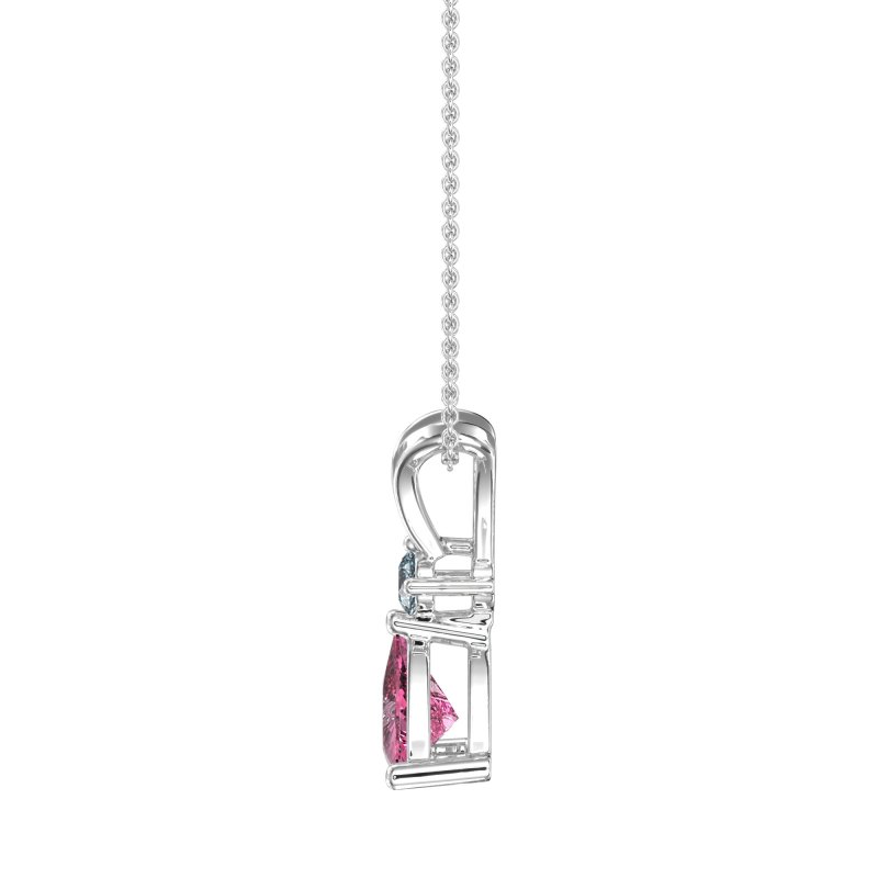 Triangle Double Loop Necklace