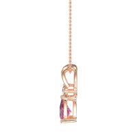 Triangle Double Loop Necklace