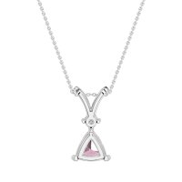 Triangle Double Loop Necklace
