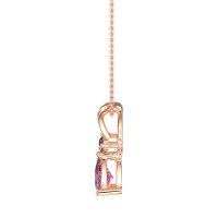Triangle Double Loop Necklace