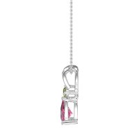 Triangle Double Loop Necklace