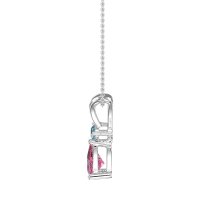Triangle Double Loop Necklace