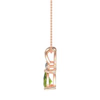 Triangle Double Loop Necklace