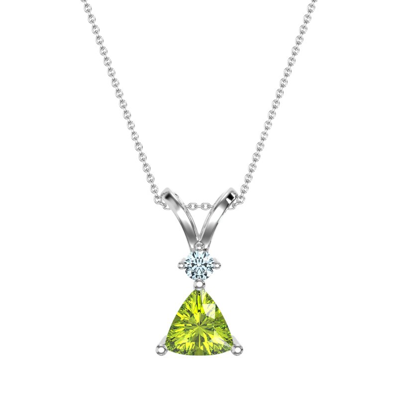 Triangle Double Loop Necklace