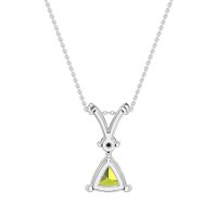Triangle Double Loop Necklace