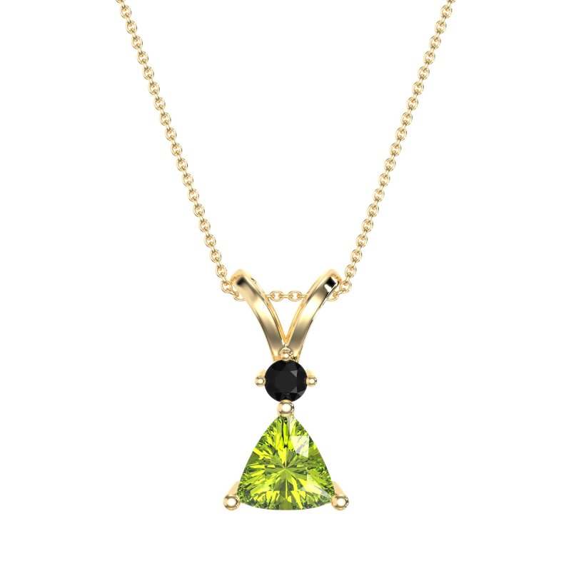 Triangle Double Loop Necklace