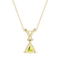 Triangle Double Loop Necklace