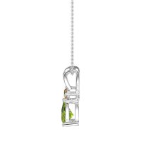 Triangle Double Loop Necklace