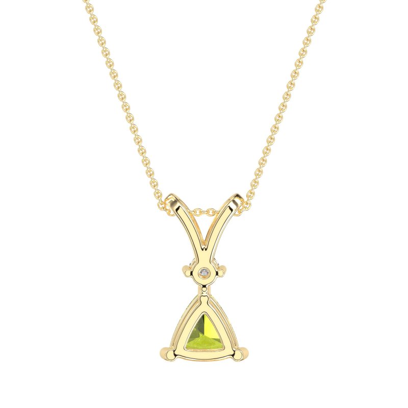 Triangle Double Loop Necklace