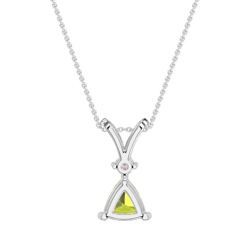 Triangle Double Loop Necklace