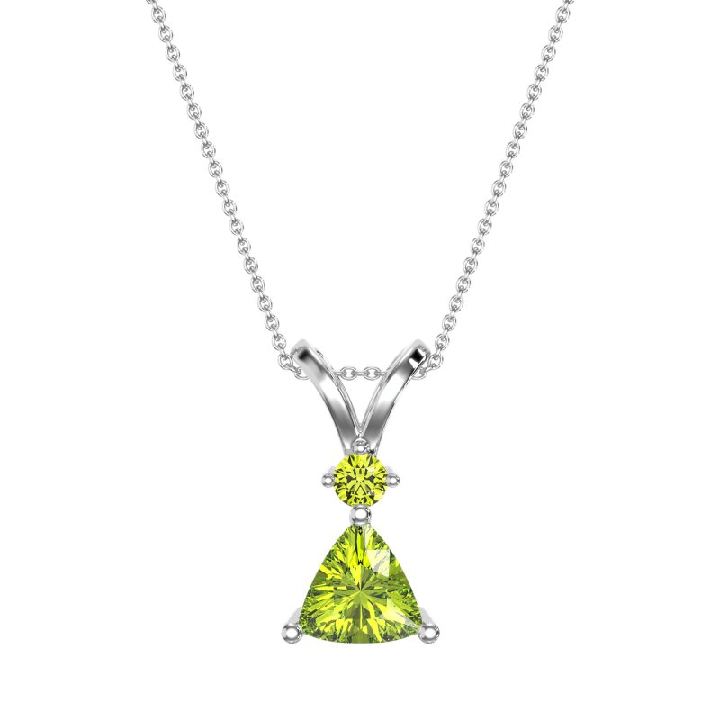 Triangle Double Loop Necklace