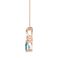 Triangle Double Loop Necklace