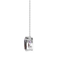 Round and Pear Toi et Moi Necklace