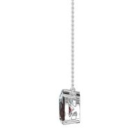 Round and Pear Toi et Moi Necklace