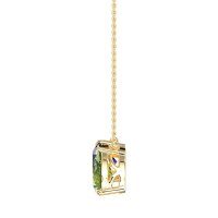 Round and Pear Toi et Moi Necklace