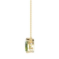 Round and Pear Toi et Moi Necklace