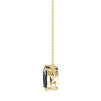 Round and Pear Toi et Moi Necklace