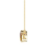 Round and Pear Toi et Moi Necklace