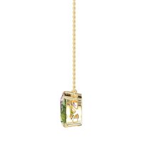 Round and Pear Toi et Moi Necklace
