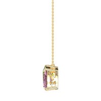 Round and Pear Toi et Moi Necklace