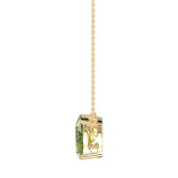 Round and Pear Toi et Moi Necklace