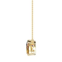 Round and Pear Toi et Moi Necklace